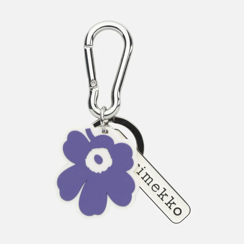 Marimekko Aallokas Unikko avaimenperä Violetti