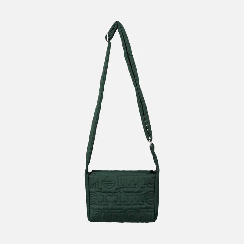 Marimekko Joy Crossbody S Logo Tummanvihreä - Image 2