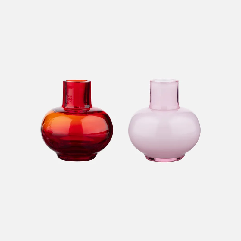 Marimekko Mini Maljakkosetti 2kpl Rubiininpunainen, pinkki
