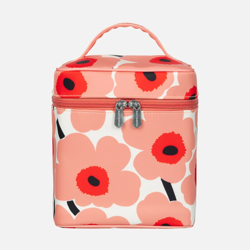 Marimekko Mini Unikko Otso Kosmetiikkalaukku Koralli