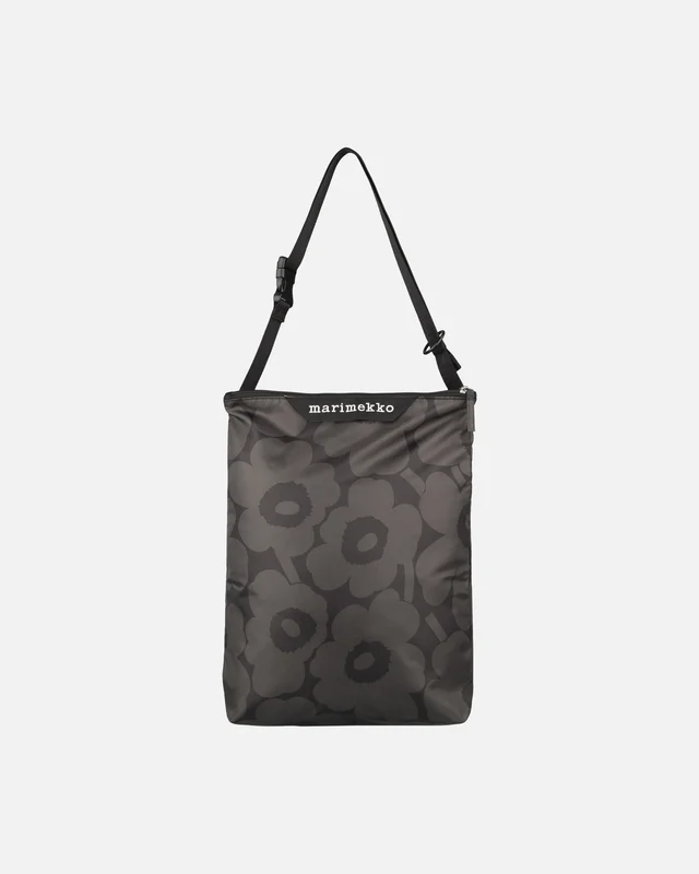 Marimekko Neat Crossbody Unikko M Tummanharmaa - Image 2