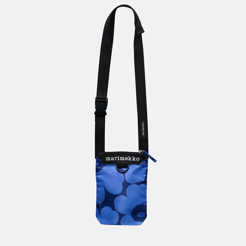 Marimekko Neat Phone pocket Unikko laukku Sininen - Image 2