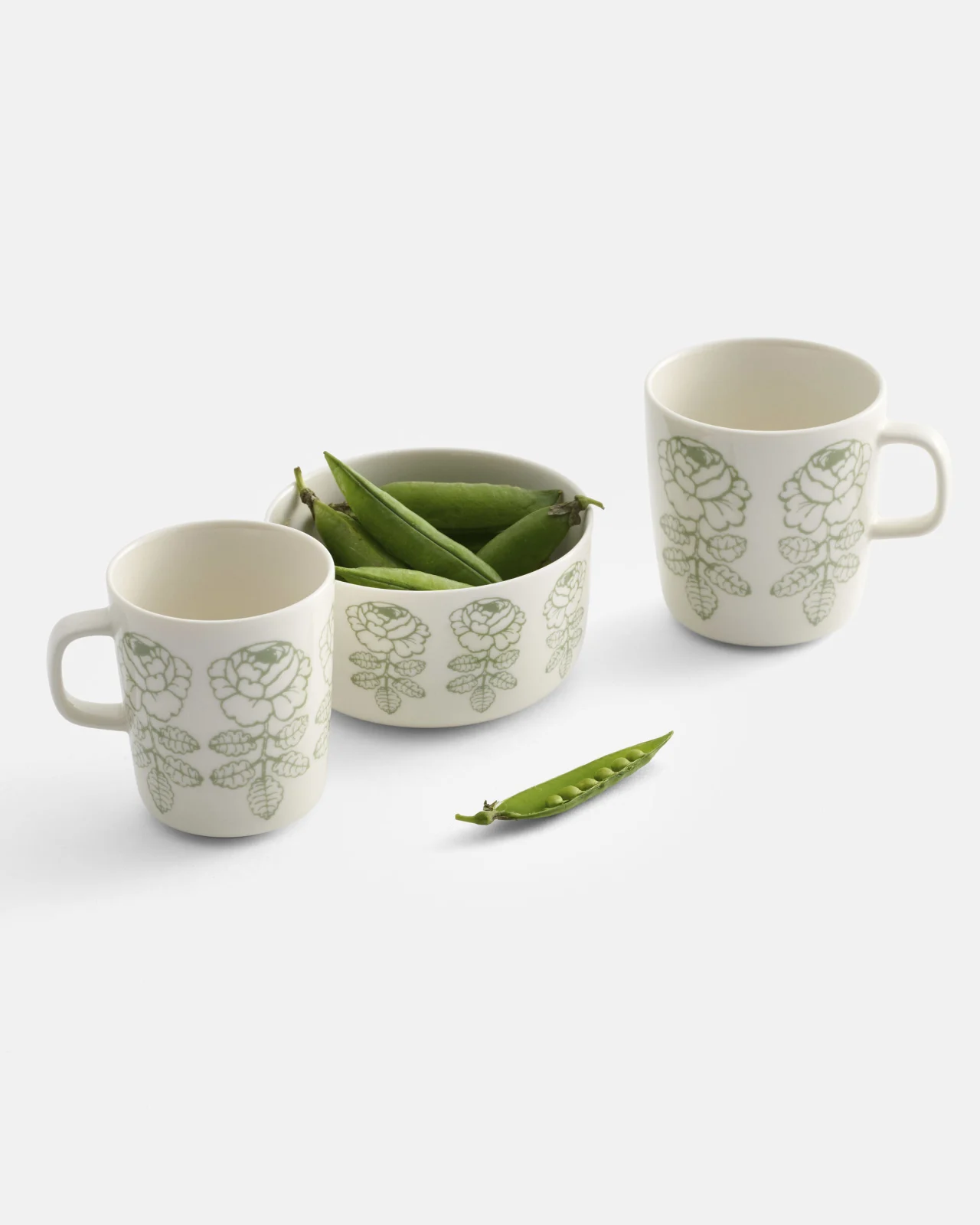 Marimekko Oiva Vihkiruusu Muki 2,5 dl Salvia - Image 2