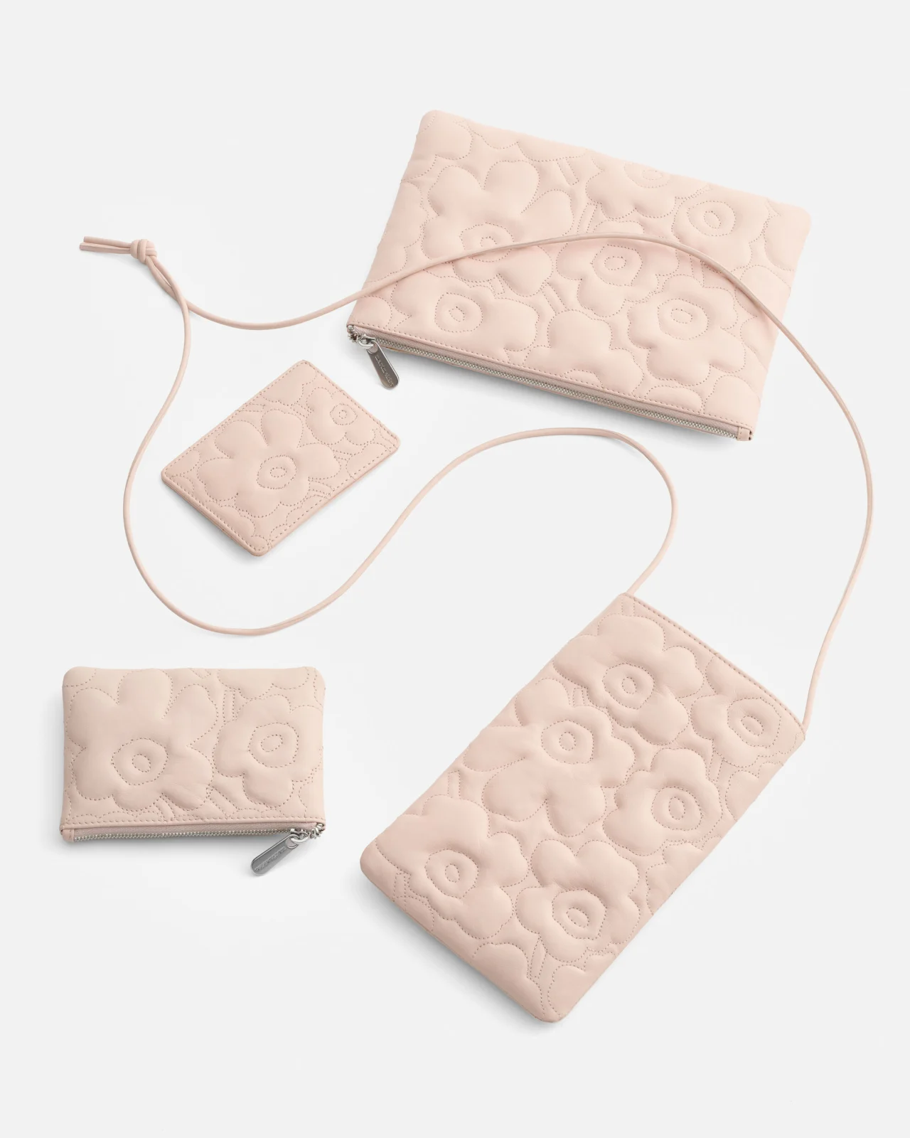 Marimekko Pouch Bag Unikko Vaaleanpunainen - Image 2