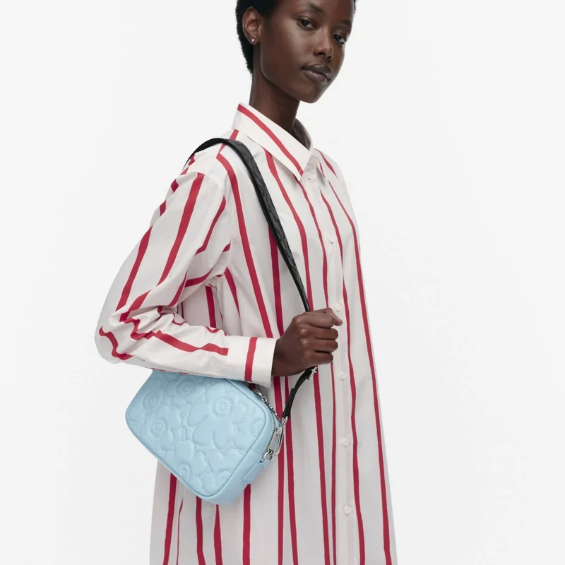 Marimekko Soft Gratha Unikko Olkalaukku Vaaleansininen