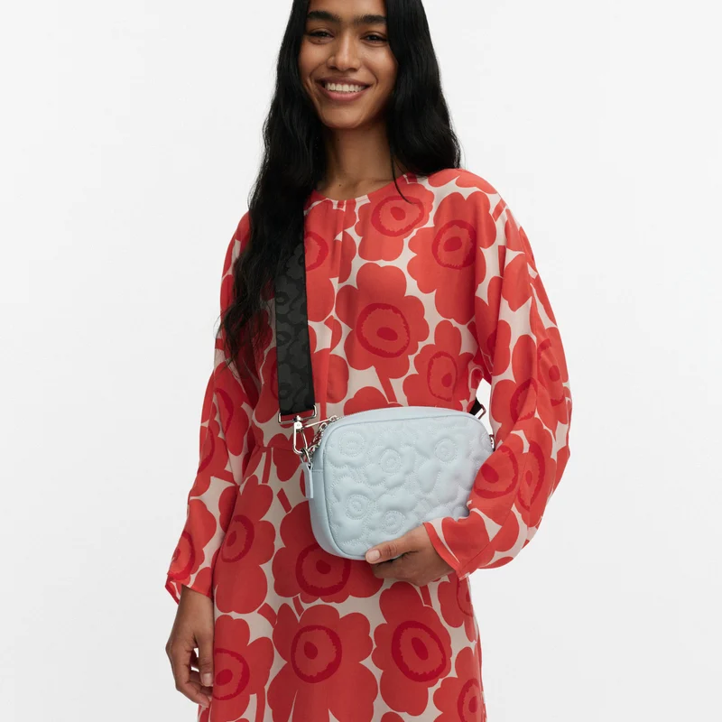 Marimekko Soft Gratha Unikko Olkalaukku Vaaleansininen