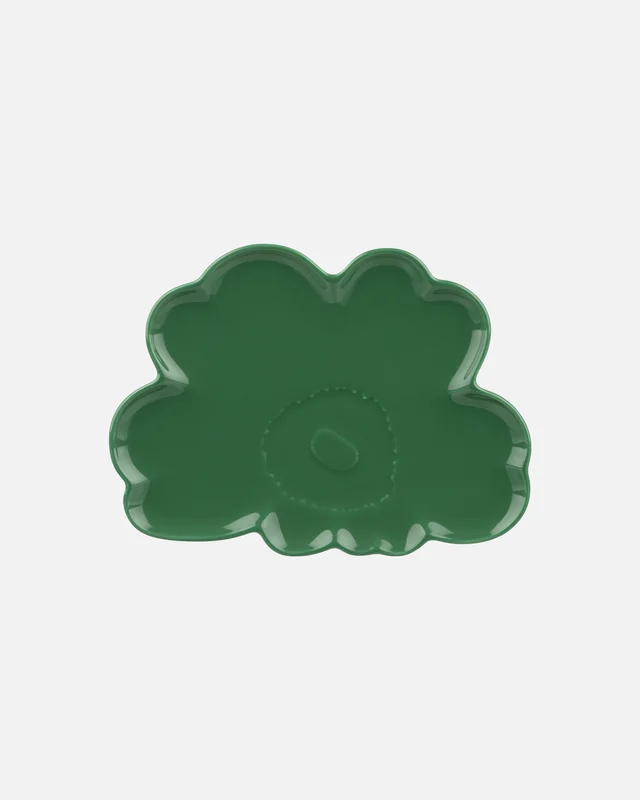 Marimekko Unikko lautanen 19 cm Vihreä