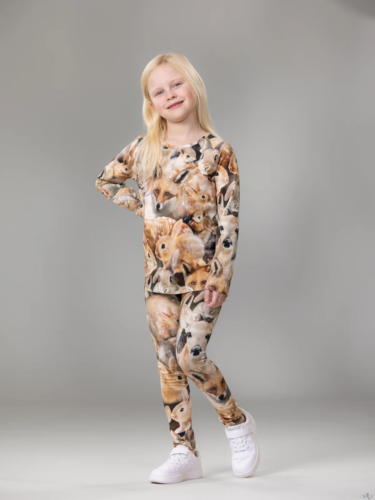 Versonpuoti MUKAVApaita (Metsä kuiskaa beige trikoo) - Image 2